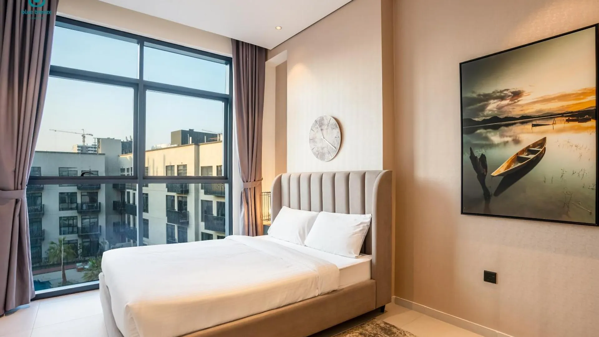 Blue Breeze - Stylish 2Br With Balcony & Private Terrace In Jvc Apartment Dubai 0*,