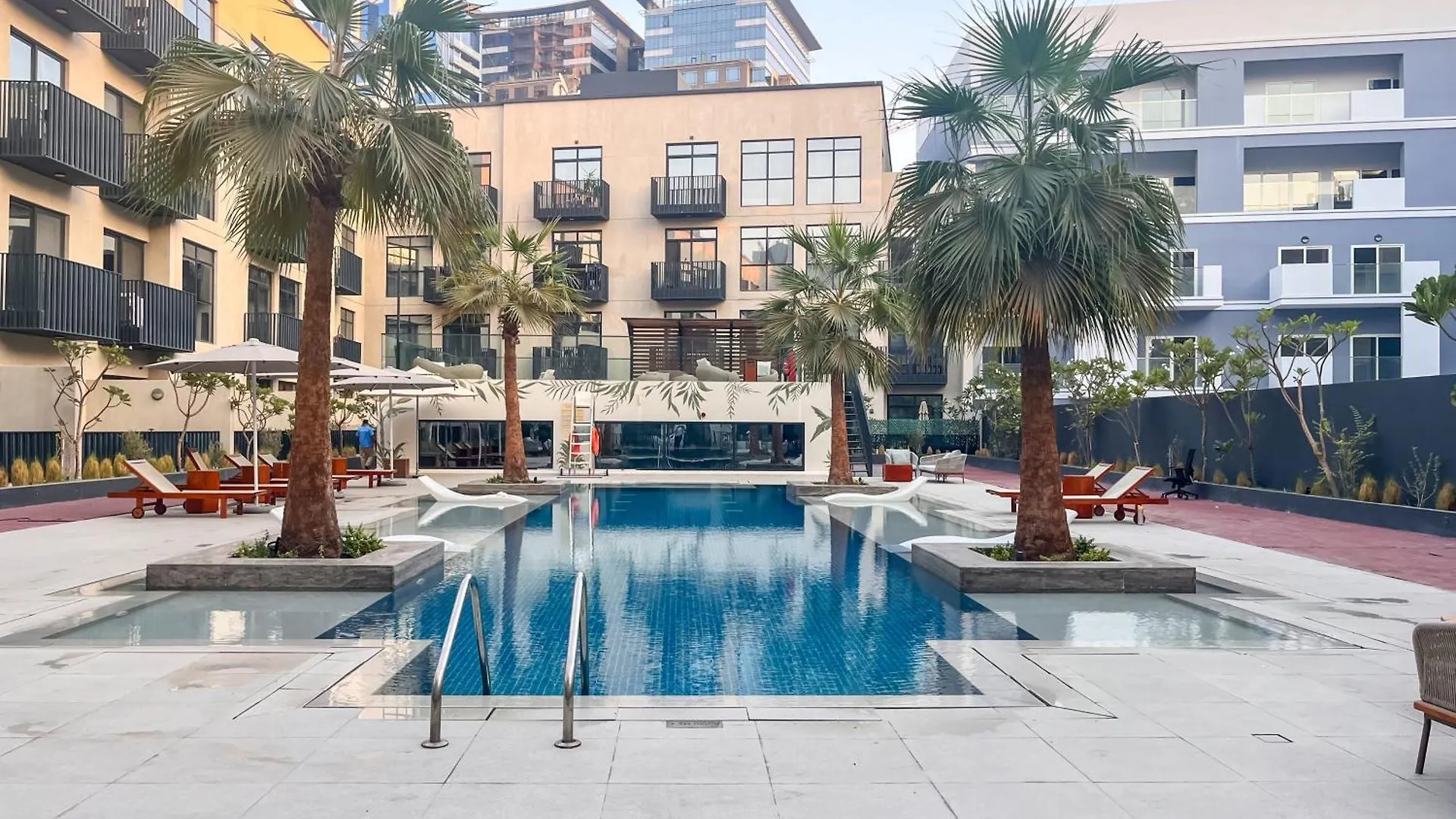 Blue Breeze - Stylish 2Br With Balcony & Private Terrace In Jvc Apartment Dubai United Arab Emirates
